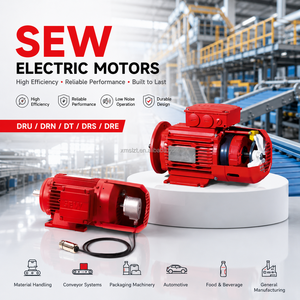 Moteur AC EURODRIVE DRN/DRS/DT/DR 132M4 132L4 7,5 kW 9,2 kW 4 pôles IE3 B3/B5 400 V 1470 tr/min IP54 Triphasé - Product Image 1