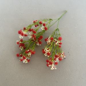 <b>Artificial</b> 5 Forks Gypsophila <b>Baby</b> <b>Breath</b> Bouquet Faux Soft Rubber Flower for Wedding Home Table Party Decoration - Product Image 1