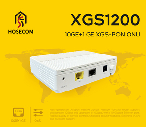 เทอร์มินัลออปติคอลความเร็วสูง Gigabit XGSPON รุ่น XGS1200 ONU พร้อมพอร์ต 1*10GE 1GE อัพสตรีม ดาวน์สตรีม 10Gbps - Product Image 1