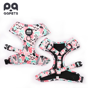 <span class=keywords><strong>Harnais</strong></span> pour chien de petite taille en néoprène et polyester personnalisé de luxe, réglable, pour bouledogue français - Product Image 1