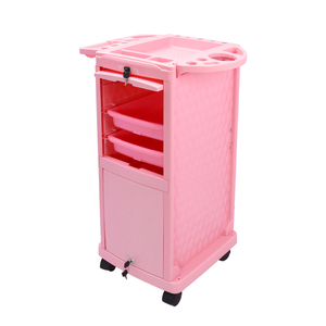 Chariot de salon rose du fabricant pour les extensions de cheveux de spa de beauté et les fournitures de salon de <span class=keywords><strong>coiffure</strong></span> pour l'hôpital et l'atelier - Product Image 4