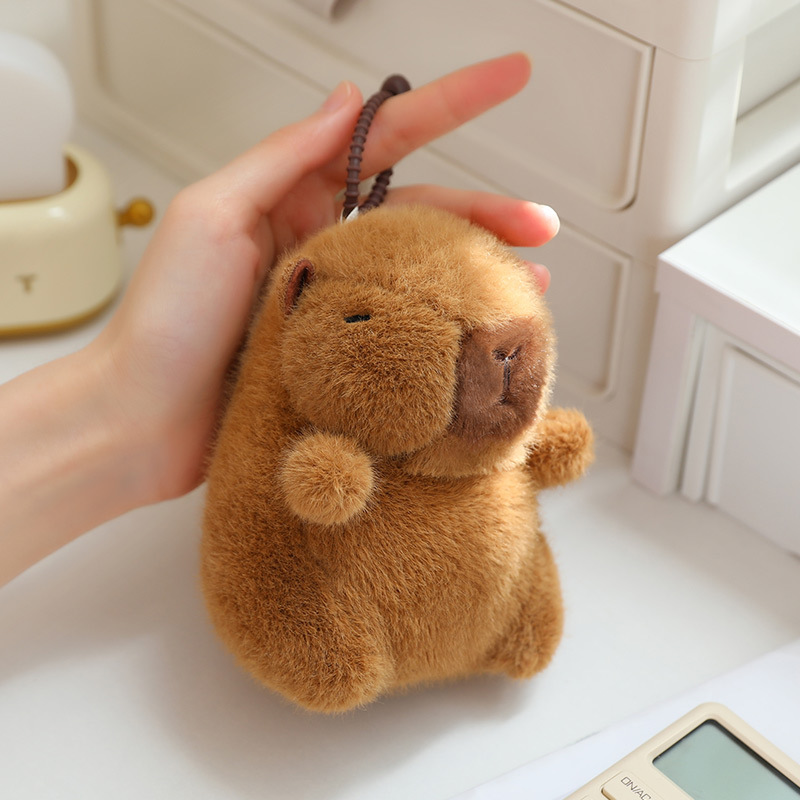 Capybara สีน้ำตาล