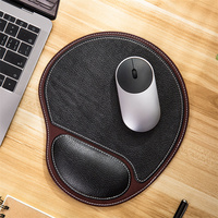 Repose-poignets pour clavier d'ordinateur de jeu en cuir au design moderne avec tapis de souris et logo personnalisé imprimé