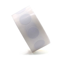 Étiquette intelligente adhésive RFID NFC 30mm personnalisable étiquette incrustée humide/sèche Mini étiquette imprimable programmable pour hôtels fréquence 13.56MHz