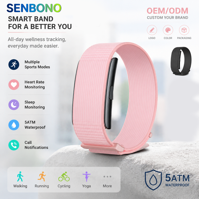 For Y28C ODM/OEM Sports Smart Bracelet Fitness Tracker Heart Rate Tracker AI Health Analysis 5 ATM Waterproof 120mAh Battery