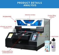 Impresora de Vinilo de Tinta Eco Solvente de Formato Grande A3 A4 y Plotter de Corte Automático UV