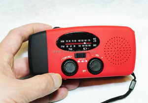 Manivela solar NOAA Weather band <span class=keywords><strong>radio</strong></span> con linterna - Product Image 3