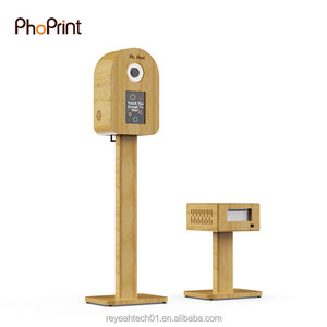 Đám cưới di động bằng gỗ DSLR iPad Photo Booth máy với ánh sáng đèn flash - Product Image 1
