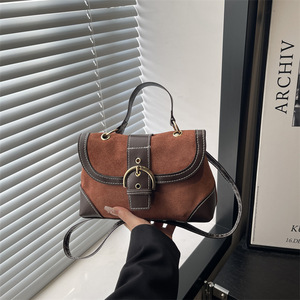 ZPB3879 Borsa a Tracolla Vintage di Lusso in PU per Donna con Motivo Puro, Chiusura Aperta, Design Impermeabile e Portatile - Product Image 3