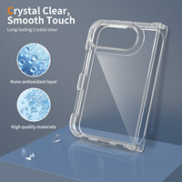 Étui de téléphone pliable en TPU rigide et PC anti-jaunissement, résistant aux chutes et aux rayures, 2 en 1, pour iPhone 18 Duo Fold