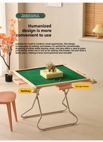Table de Mahjong Américain Pliante en Gros, Table de Jeu Portable pour l'Extérieur