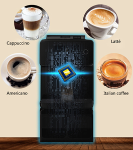 Cafetera Automática de Sobremesa para Capuchino/<span class=keywords><strong>Espresso</strong></span> con Molinillo Eléctrico de Acero Inoxidable SY, Sistema de Agua Caliente, Repuestos Gratis - Product Image 5