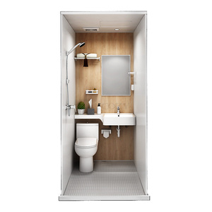 Design moderne Nettoyage facile Dosettes de salle de bain préfabriquées Unités tout-en-un avec salle de <span class=keywords><strong>douche</strong></span> BUL1014 - Product Image 3