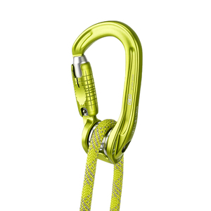 22kn an toàn ngoài trời Carabiner với khóa tự động ròng rọc vít cổng Twist khóa cho leo núi và chiều cao làm việc loại an toàn móc - Product Image 1