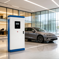 Nueva Estación de Carga Comercial para Vehículos Eléctricos 240-400kW CCS2 Gun OCPP 1.6J, Solución de Estacionamiento para Flotas con Conector Dual Independiente TA-DC-FX