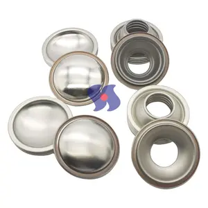 High Pressure Empty Aerosol Tin Can Components Lids Supplier aerosol tin can with lid