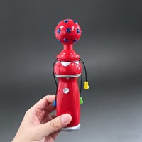 Vente en gros de baguettes magiques LED rotatives en plastique ABS, alimentées par piles, Spaceballs Cyclone Mega Spinner, pour les fêtes de Noël et les fournitures de fête