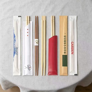 Baguettes jetables écologiques en bambou, emballées individuellement, en gros, pour restaurants, sushis et plats à emporter - Product Image 1