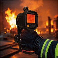Caméra thermique multifonction professionnelle 384x288/640x512 MF-500, étanche IP67, écran 3,5 pouces, sans fil 4G, 8 couleurs