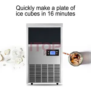 Best-Selling Commerciële Ice Maker Maken Apparatuur Industriële Ijs Maker 45Kg Ice Cube Machine In Voorraad Te Koop ce Certificaat