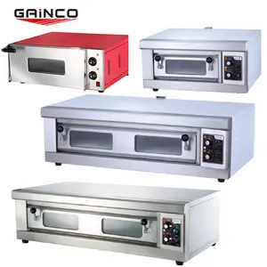 GAINCO वाणिज्यिक उपकरण 380V बिजली पिज्जा औद्योगिक ओवन बेकरी के लिए इस्तेमाल किया, बेकरी ओवन कीमतों