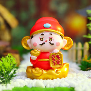 Figurine créative porte-bonheur <span class=keywords><strong>Little</strong></span> Immortal, décoration de salon, petit cadeau exquis, artisanat en résine, fabricant - Product Image 4