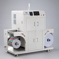 Imprimante d'étiquettes numérique VOREY VP320C, imprimante numérique à toner automatique haute vitesse, équipement d'impression d'étiquettes en rouleau, CMYK