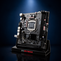 Motherboard PCWINMAX H110 LGA1151 DDR4 32GB M.2 PCIe 3.0 Micro ATX OEM Pabrik Grosir untuk PC Desktop Kantor Generasi ke-6 dan ke-7