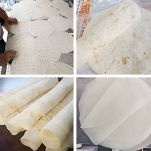 Phong cách mới Arabic dây chuyền sản xuất bánh mì chapati làm cho lebanese pita bánh mì Máy bánh <span class=keywords><strong>roti</strong></span> nhà sản xuất tự động - Product Image 2