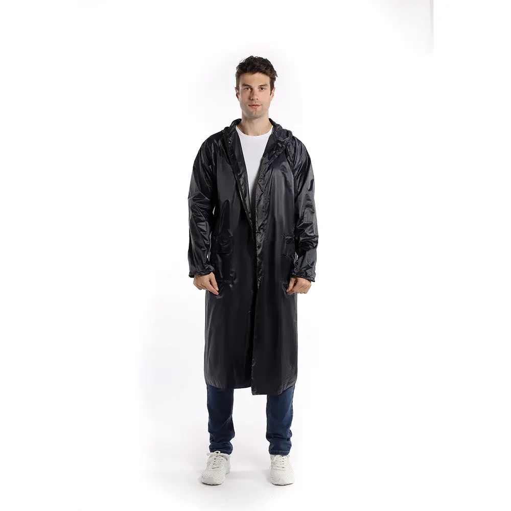 Outdoor multi-functional fashionable double sleeve raincoat