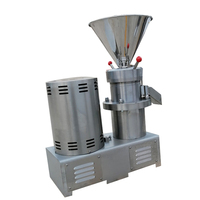 Broyeur de pâte automatique à haut rendement Machine à beurre d'arachide Tahini à noix en acier inoxydable