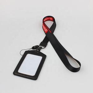 Cordon de porte-cartes d'identité en nylon PVC souple transparent Impression sérigraphie étanche Logo personnalisable Couleur personnalisée OEM - Product Image 5