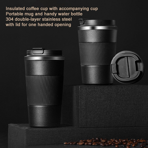 Taza de vacío de acero inoxidable 304, olla de aislamiento, ventosa de vacío, aspiradora de coche, taza portátil, botella de agua - Product Image 4