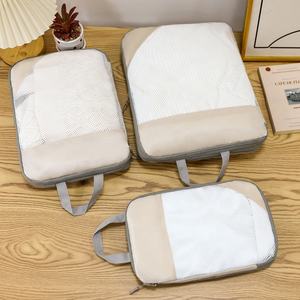 Ensemble de 3 cubes de compression pliables tendance, personnalisés par le fabricant, pour organiser les voyages - Product Image 5