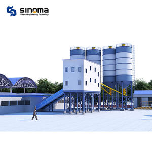 สายพานลำเลียงผสมเปียกแบบอัตโนมัติ Hzs25เครื่องผสมคอนกรีตแบทช์ - Product Image 2