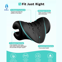 C-forme chiropratique cou épaule relaxant oreiller de Massage dispositif de Traction cervicale soulagement de la douleur confortable New Age Design urbain