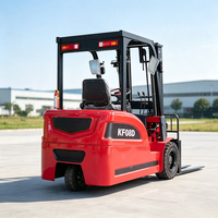 Chariot élévateur électrique intelligent à 3 points avec affichage, batterie à économie d'énergie pour les opérations en intérieur des centres logistiques