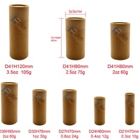 Emballage en tube ovale personnalisé biodégradable et recyclable pour déodorant cosmétique, rouge à lèvres, huile essentielle pour les lèvres, crème pour le visage