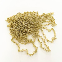 Chaîne à double crochet en fil d'aluminium haute pureté, accessoire résistant à la corrosion et antirouille pour écran métallique décoratif intérieur