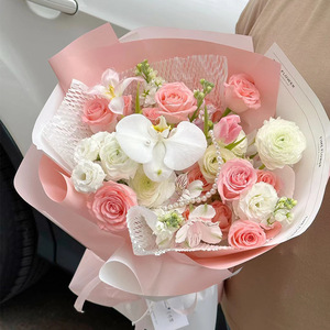 Uncoated Single Side Waterproof Honeycomb Kraft Craft <strong>Paper</strong> Grid Mesh Flower Shop Bouquet Wrapping Lining <strong>Paper</strong> - Product Image 3