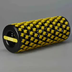 Eva Pc泡沫滚筒高密度瑜伽Gripd多用途振动轻质黑色泡沫滚筒健身设备按摩双泡沫