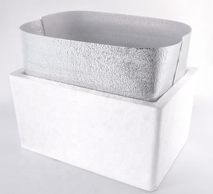 Insulated shipping box liner, cooler thermal envelope mailer bags insulated food delivery bag