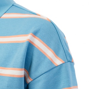 TOPSHOW Vente en gros de vêtements, t-shirt pour homme de haute qualité avec logo brodé, 100% coton, polo à manches longues pour homme - Product Image 4