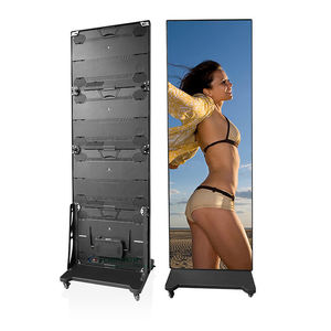 Áp Phích LED Di Chuyển Trong Nhà Ngoài Trời Kỹ Thuật Số Wifi 4G Màn Hình Đứng P2 P2.5 P3 - Product Image 1