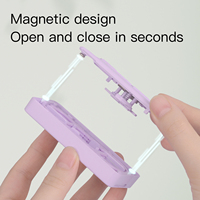 Ensemble de 10 fil dentaire à la menthe personnalisables, réutilisables, avec étui hygiénique en nylon et cire de Candelilla pour les dents, prix usine