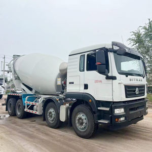 Camión hormigonera usado Sinotruck Sitrak 450hp 550hp Camiones De Cemento 6x4 8x4 - Product Image 3