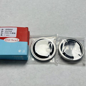 Piezas de compresor industrial 55x72X8mm Sello de aceite de eje giratorio metálico Métrico metálico de goma - Product Image 6