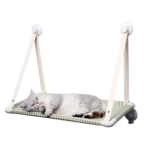 Cat window hammock, wall-mounted suction cup cat bed, hanging bed, high-altitude observation deck, pet cat bed, sleeping and - Product Image 5