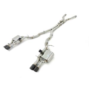 <span class=keywords><strong>BMW</strong></span> <span class=keywords><strong>M6</strong></span> E63 E64 S85 5.0L <span class=keywords><strong>V10</strong></span> Escape Ss304 Silenciador con válvula Catback - Product Image 1