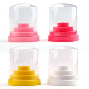 Boîte de rangement <span class=keywords><strong>vide</strong></span> pour outil de fraisage de manucure, support de forets en acrylique, 48 trous, 1 pièce - Product Image 5